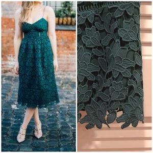 Club Monaco Green Lace Dress- Bolari